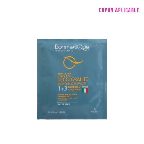 Polvo Decolorante Formula Italiana x 70 grs | Bonmetique